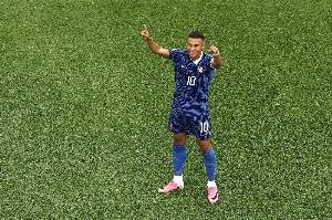 姆巴佩世界杯16场比赛打进15球,效率高于大罗、克洛泽、梅西