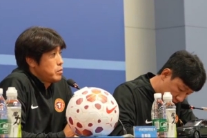 辽宁铁人客战天津津门虎赛后新闻发布会召开,徐正源出席发布会