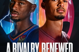 王牌对决⚡️NBA官方预热揭幕战雷霆VS马刺:两连MVP对战DPOY